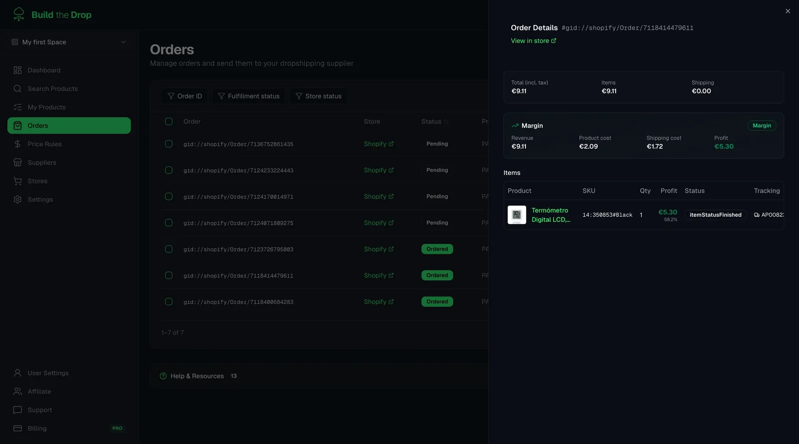 Order Management — 2