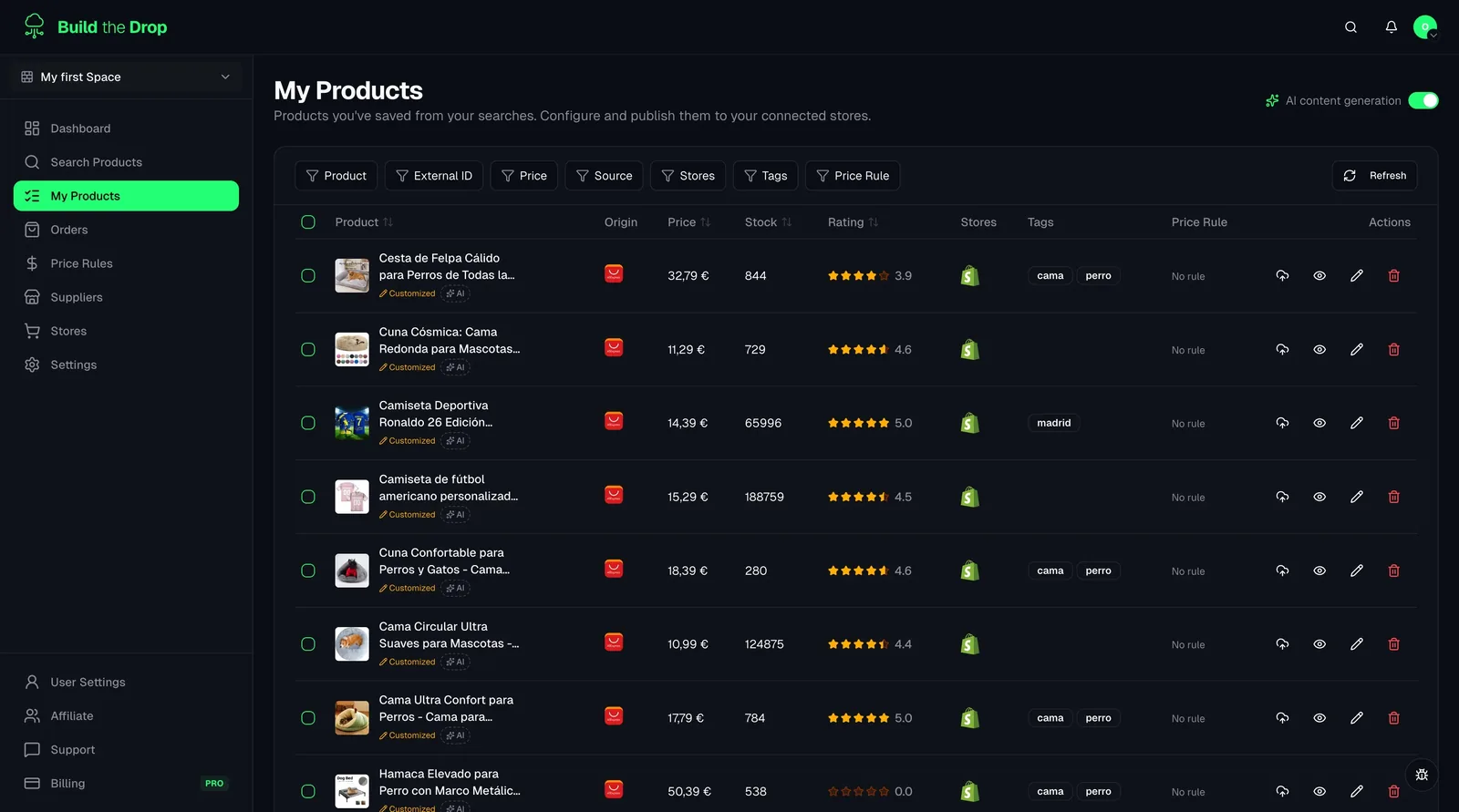 Catalog Management — 1